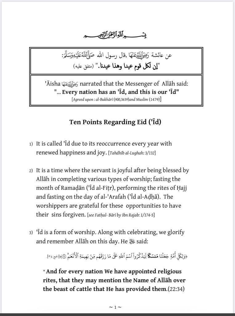 Eid 10 Points - Page 1